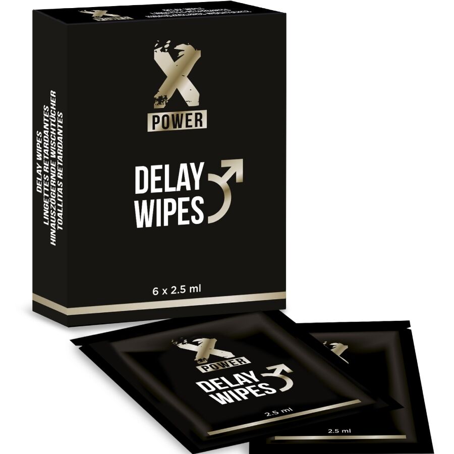 X POWER - LINGETTES RETARDANTES 6 UNITÉS