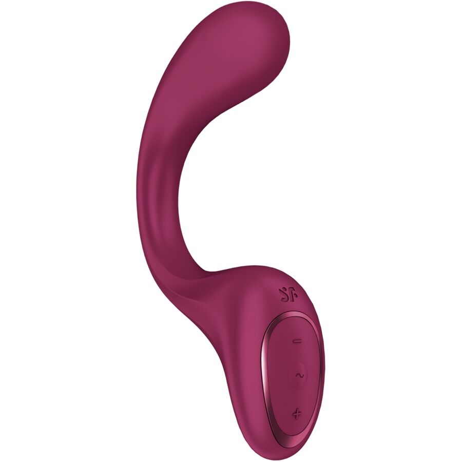 SATISFYER – G FOR GODDESS 2 RABBIT VIBRATOR FLASCHE BORDEAUX