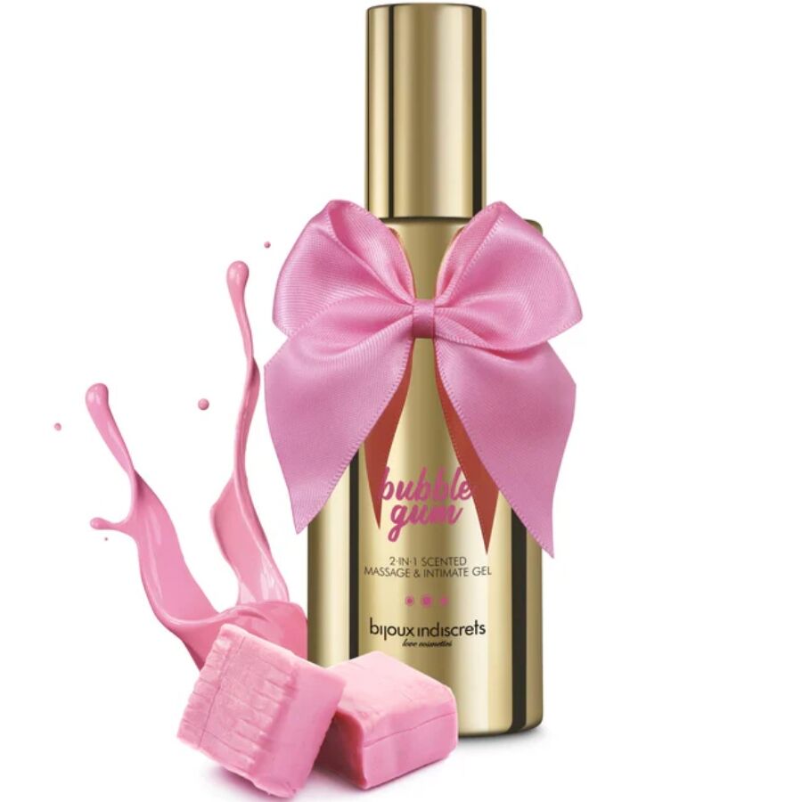 BIJOUX - BUBBLE GUM 2·IN·1 SCENTED MASSAGE & ANAL GEL 100 ML