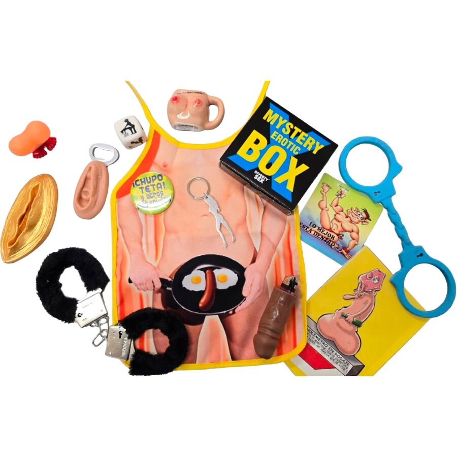 DIABLO PICANTE – EROTISCHE MYSTERY BOX FÜR IHN 10 X 10