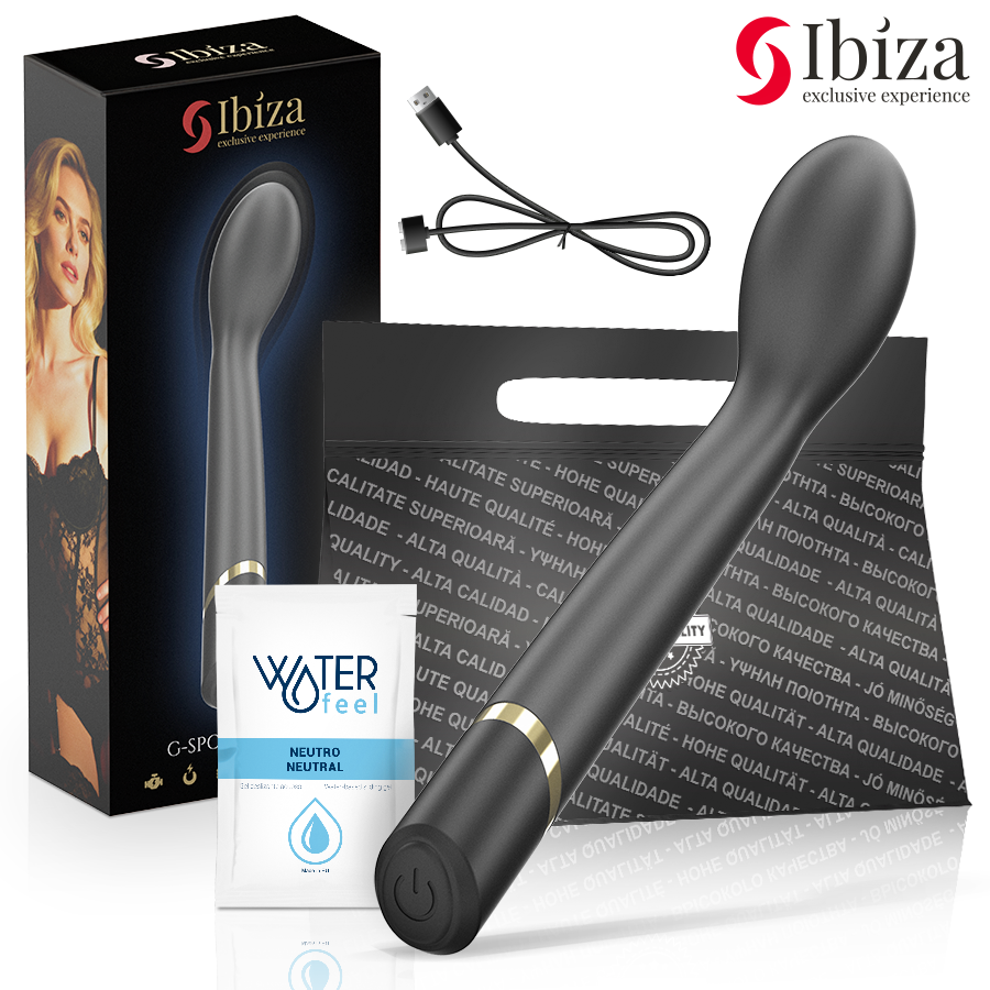 IBIZA - VIBREUR G-SPOT 10 VIBRATIONS RECHARGEABLE