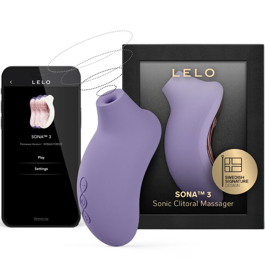 LELO - SONA 3 SCHALLWELLEN-KLITORISMASSAGER VIOLET DUSK