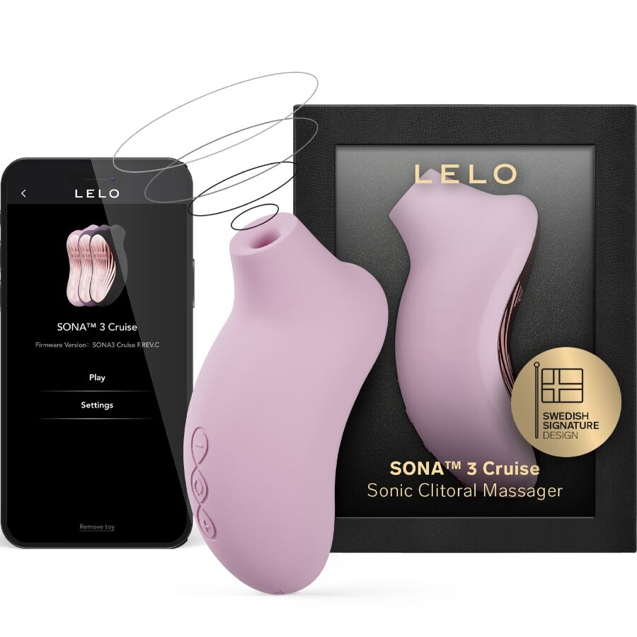 LELO - SONA 3 CRUISE SONIC-KLITORISMASSAGEGERÄT SOFT PINK
