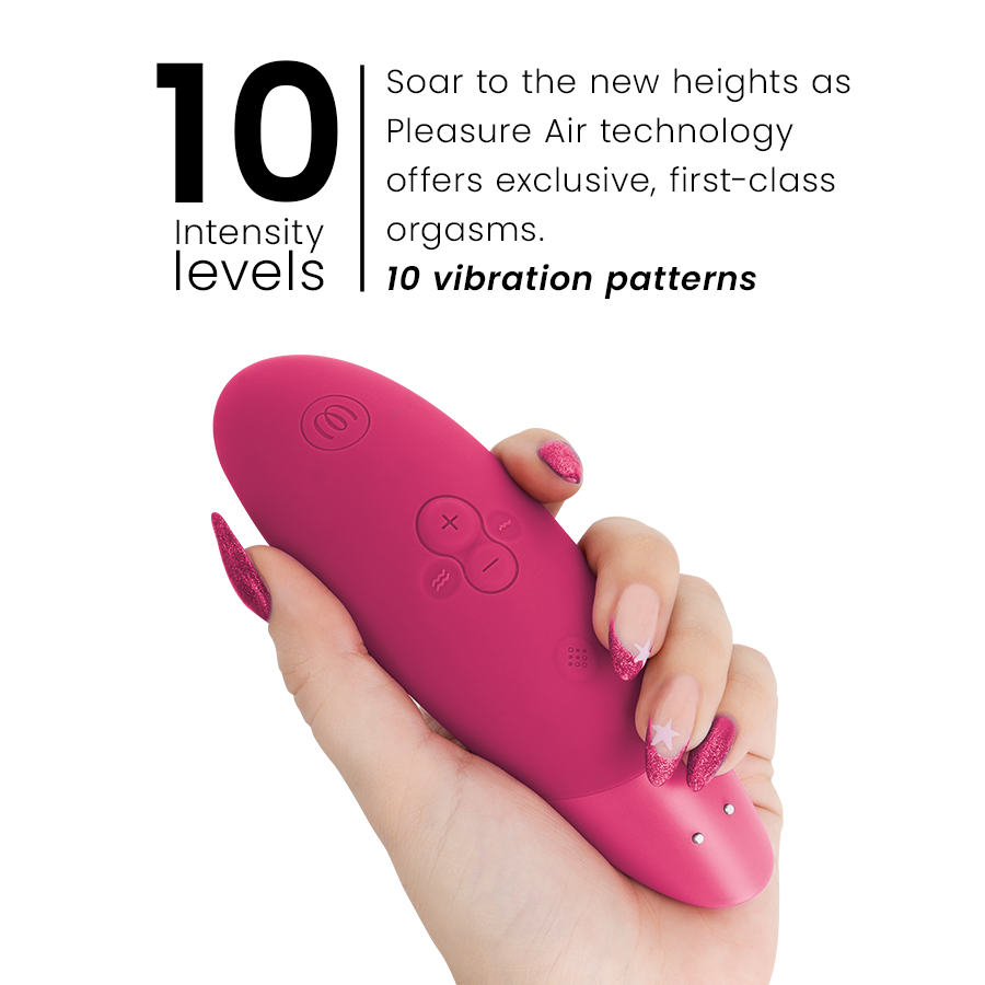 WOMANIZER - STIMULATEUR CLITORIDIEN ENHANCE ROSE VIF