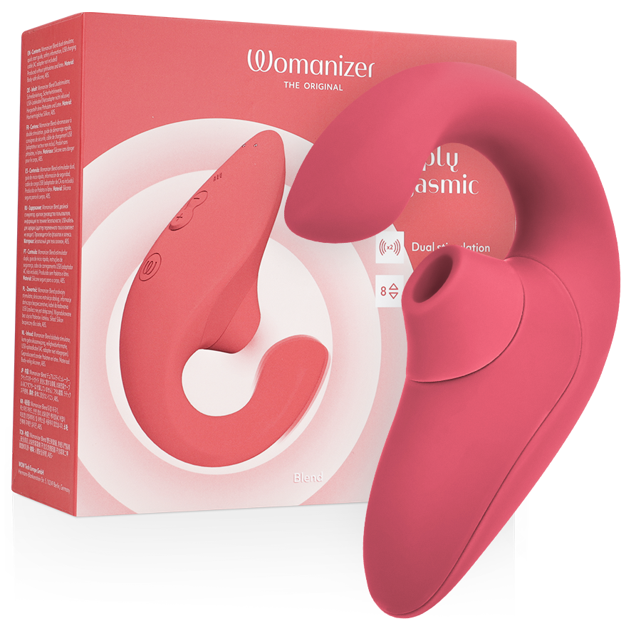 WOMANIZER - VIBREUR STIMULATEUR LAPIN VIBRANT ROSE