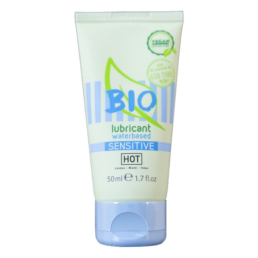 HOT - BIO GLEITMITTEL AUF WASSERBASIS SENSITIV 50 ML