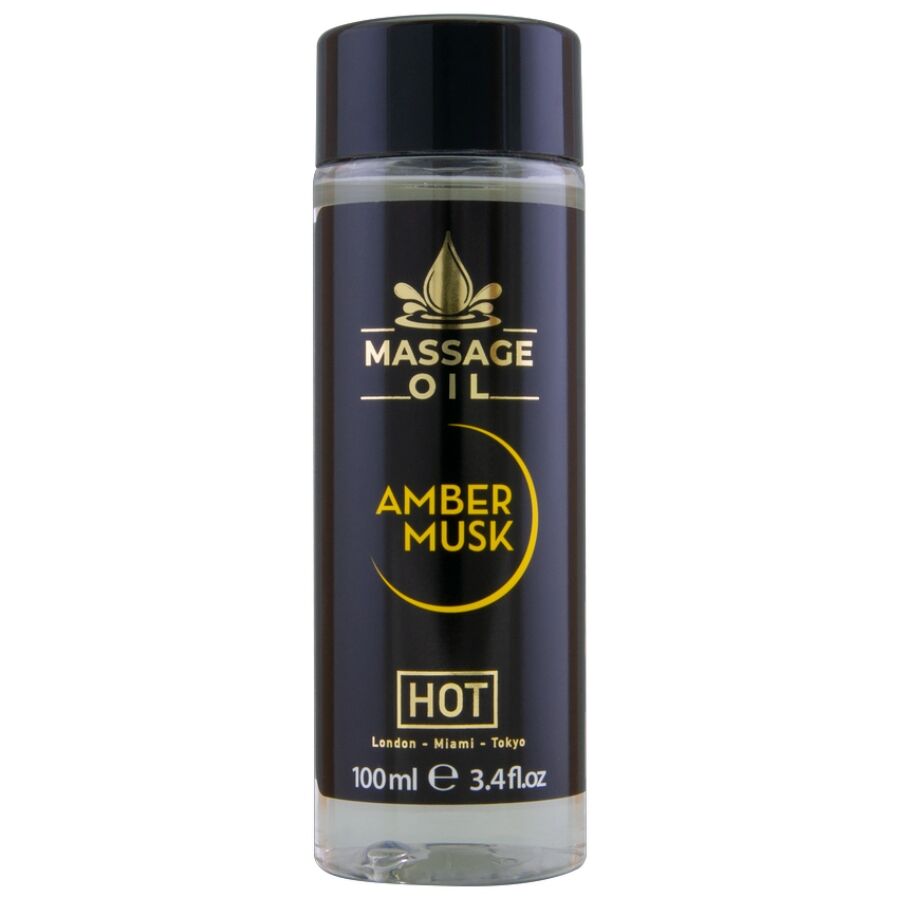 HEISS - MASSAGEÖL AMBRA & MOSCHUS 100 ML