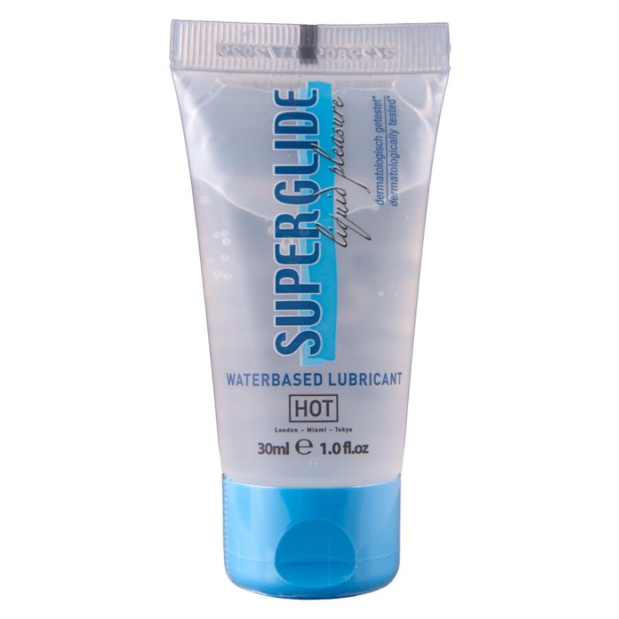 HOT - SUPERGLIDE FLÜSSIGES LUST-GLEITMITTEL AUF WASSERBASIS 30 ML