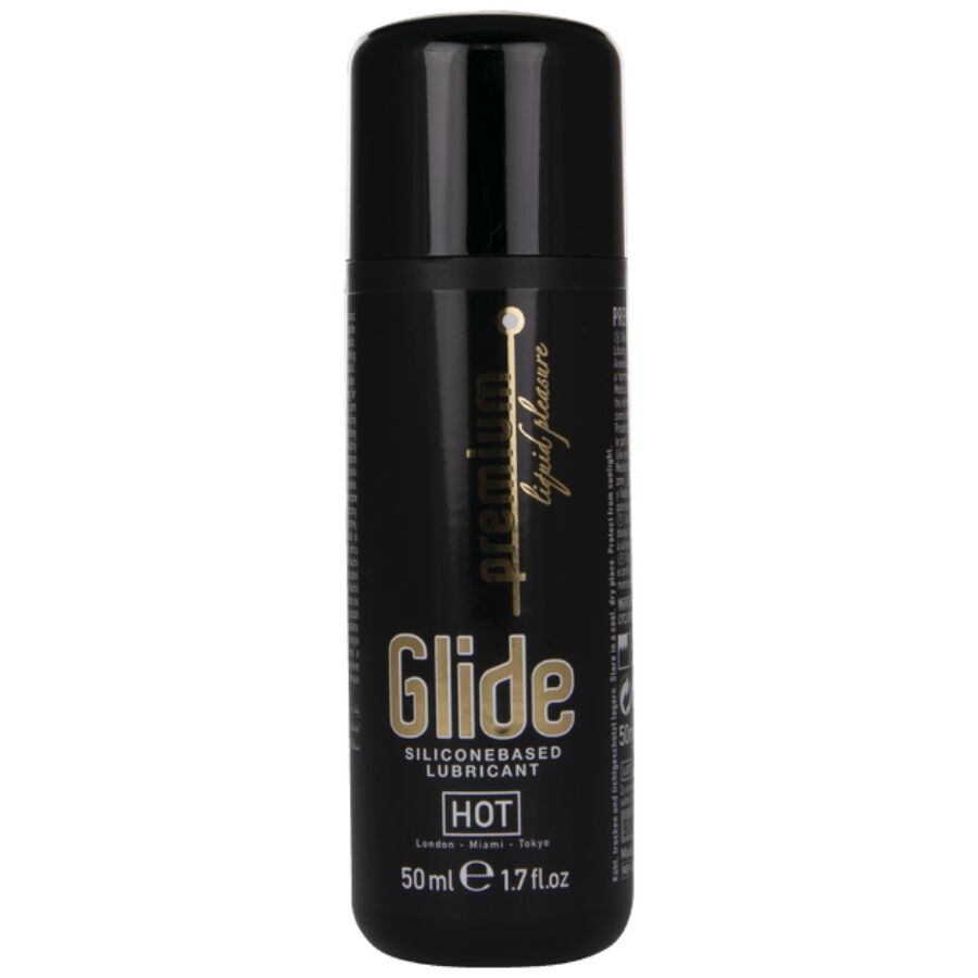 CHAUD - LUBRIFIANT À BASE DE SILICONE PREMIUM SILICONE GLIDE 50 ML