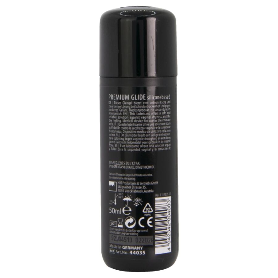 CHAUD - LUBRIFIANT À BASE DE SILICONE PREMIUM SILICONE GLIDE 50 ML