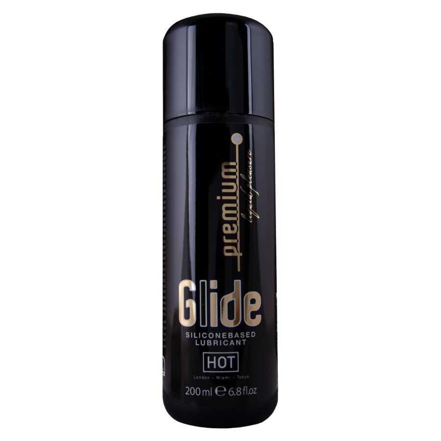 HOT - LUBRIFIANT À BASE DE SILICONE PREMIUM SILICONE GLIDE 200 ML