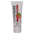 HOT - LUBRIFIANT COMESTIBLE SUPERGLIDE À BASE D'EAU FRAISE 75 ML