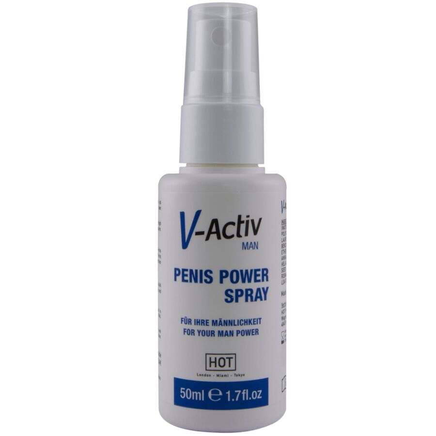 CHAUD - SPRAY V-ACTIV POUVOIR PÉNIS POUR HOMMES 50 ML