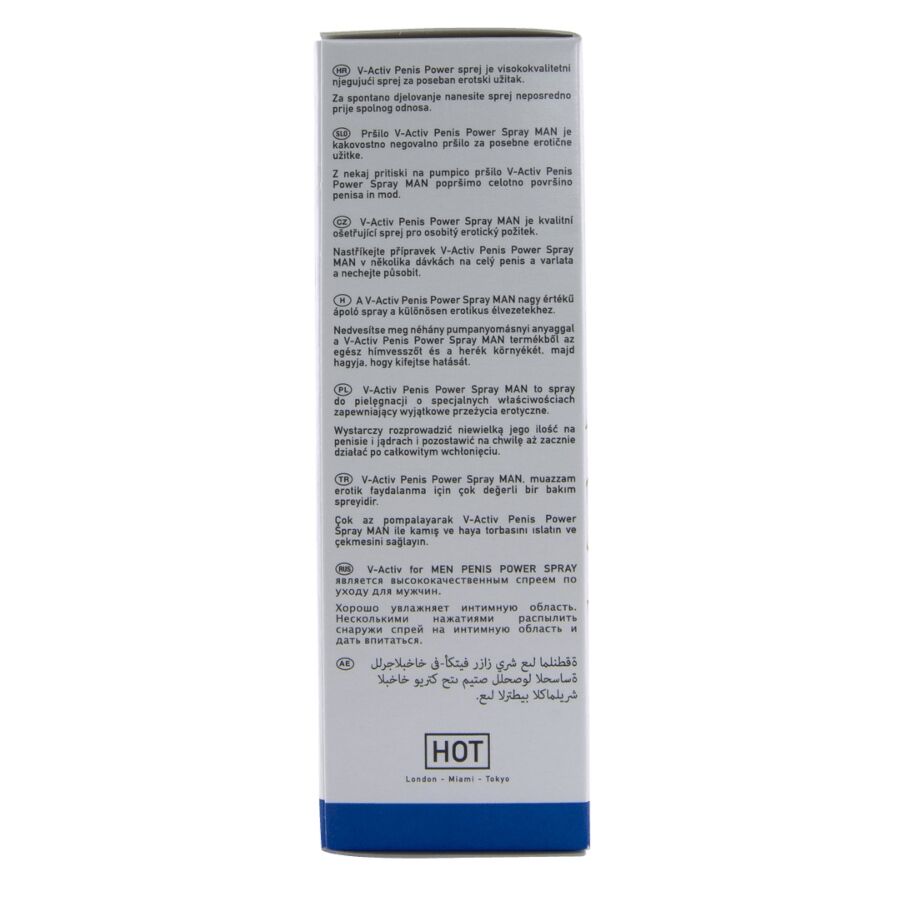 CHAUD - SPRAY V-ACTIV POUVOIR PÉNIS POUR HOMMES 50 ML