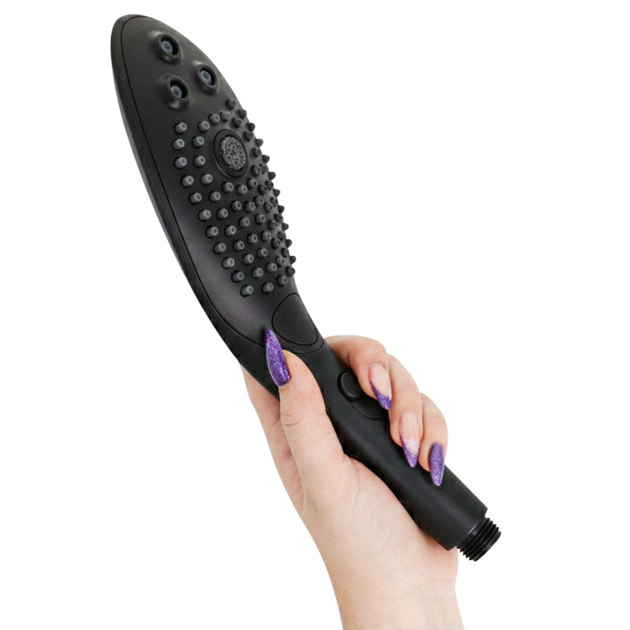 WOMANIZER - POMME DE DOUCHE STIMULANTE CLITORIDIENNE WAVE NOIRE