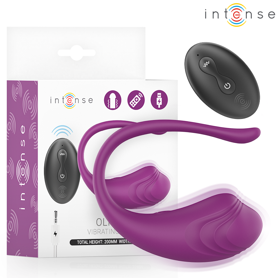 INTENSE – OLIVIA LILA VIBRIERENDES EI MIT FERNBEDIENUNG