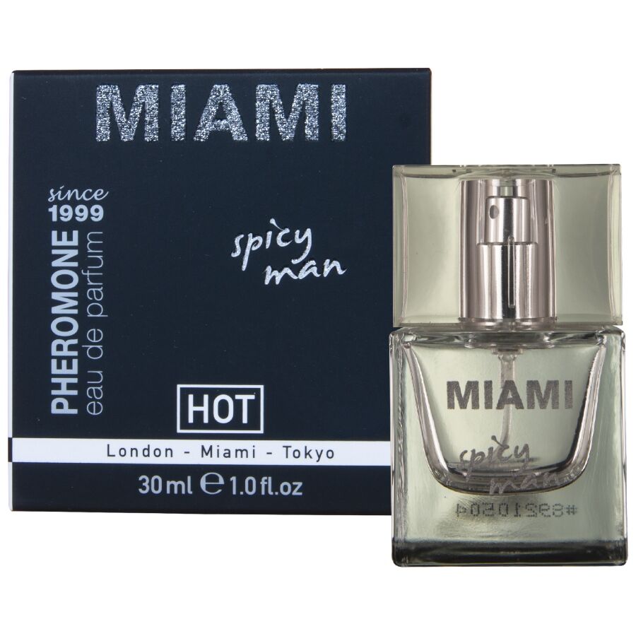CHAUD - PARFUM AUX PHÉROMONES MIAMI SPICY MAN 30 ML