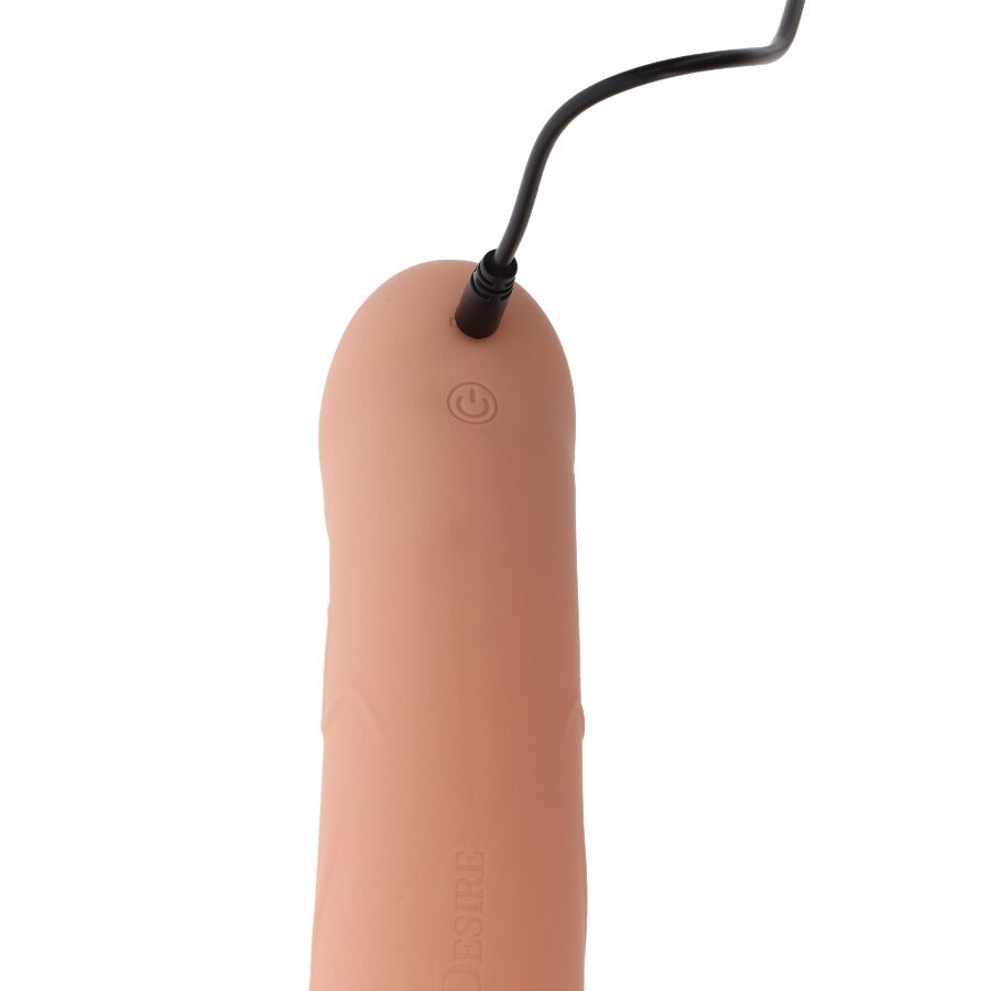 HIDDEN DESIRE - INFERNO VIBRATING PENIS SLEEVE STRAP-ON 16 CM