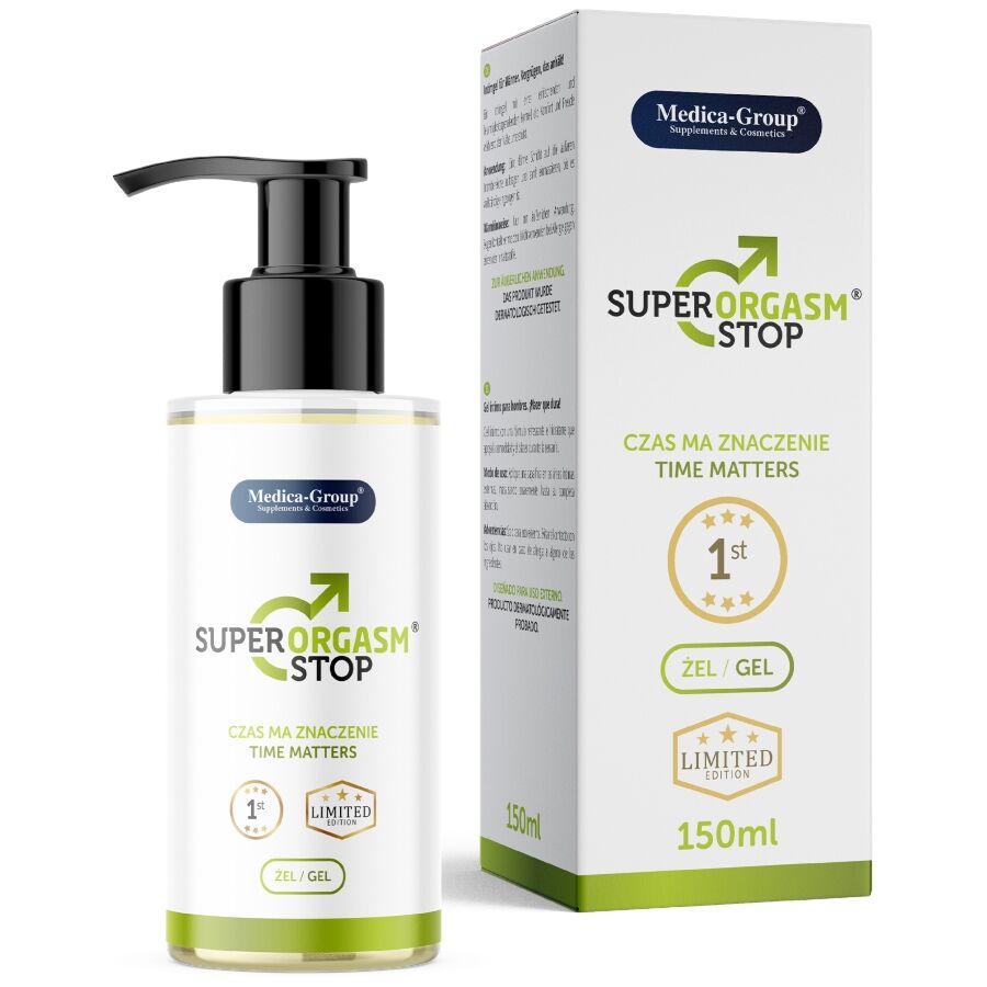 MEDICA GROUP - GEL INTIME HOMMES SUPER ORGASM STOP 150 ML