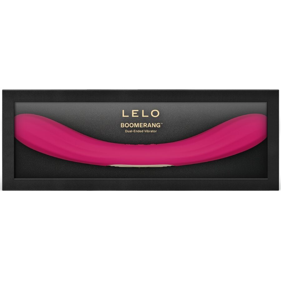 LELO - BOOMERANG DOUBLE ENDED VIBRATOR CHERRY