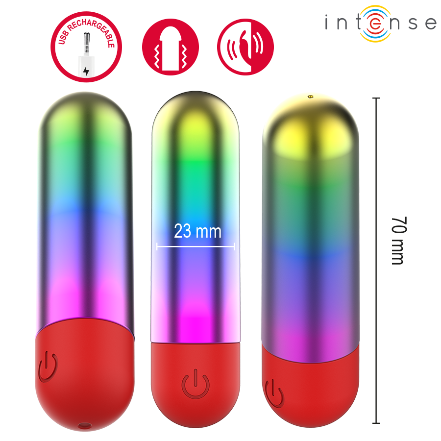INTENSE - DÉESSE ARC-EN-CIEL BALLE VIBRANTE CLITORIS