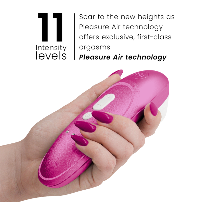 WOMANIZER - PRO VIBRANT CLITORAL STIMULATOR PINK