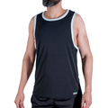 MACHO - Tee-shirt de sport noir CMV004 S/M