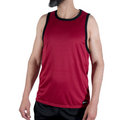 MACHO - CMV003 BORDEAUXROTES SPORT-T-SHIRT L/XL