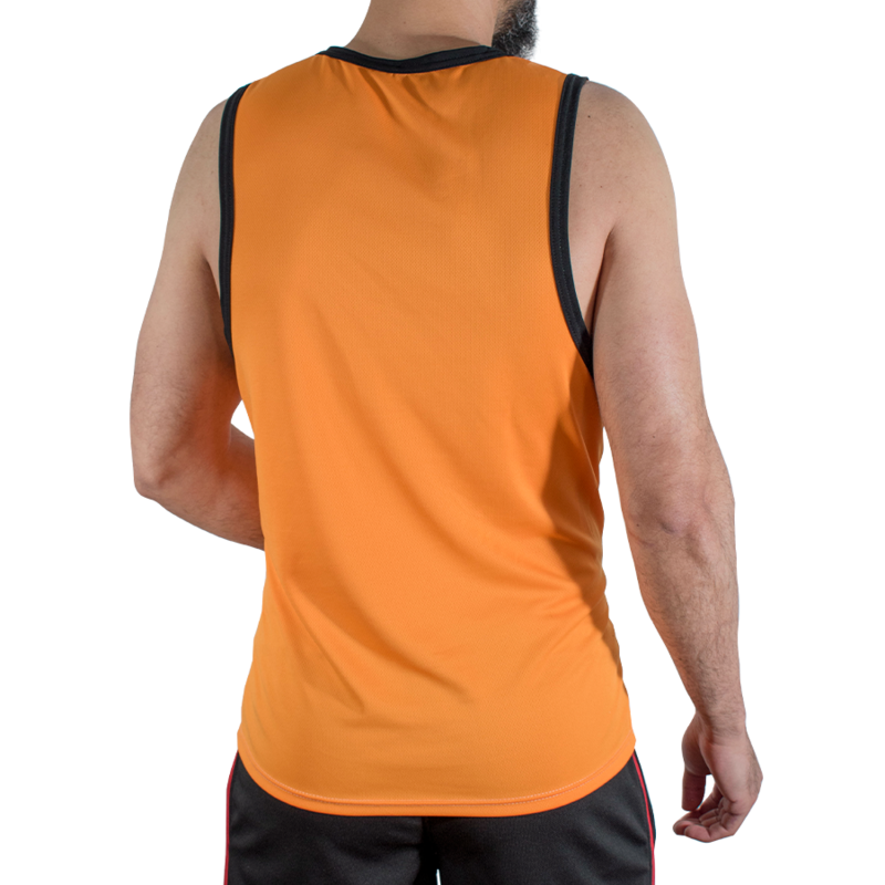 MACHO - T-SHIRT DE SPORT ORANGE CMV005 T/L
