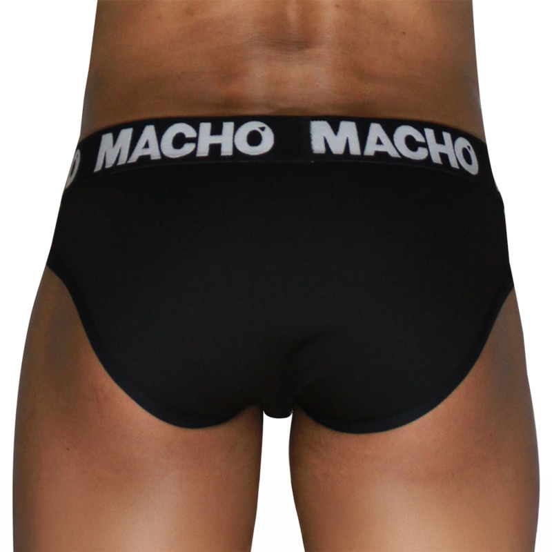 MACHO - MCH007 CLASSIC SLIP BLACK + BLACK XL
