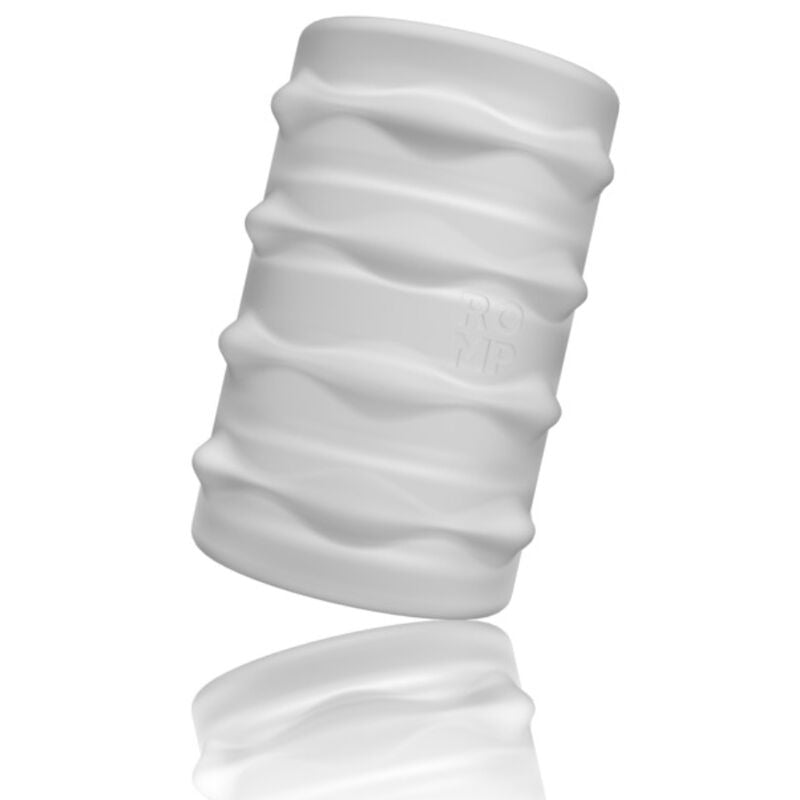 ROMP - MOSH TRANSPARENT MALE MASTURBATOR WITH 6 CM REVERSIBLE SHEATH