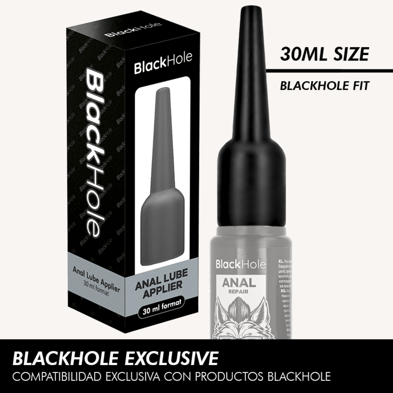 BLACK HOLE - ANALGLEITMITTEL-APPLIKATOR GRÖSSE S 30 ML