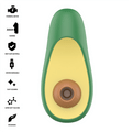 INTENSE - WAKI AVOCADO CLITORAL SUCTION STIMULATOR