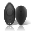 BLACK&SILVER - PRESTON RECHARGEABLE SILICONE VIBRATOR PANTY BLACK