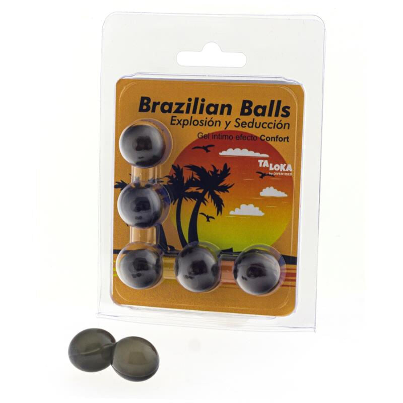 TALOKA - 5 BILLES BRÉSILIENNES EFFET CONFORT GEL EXCITANT