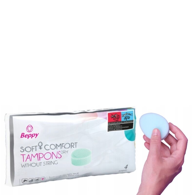 BEPPY - SOFT-COMFORT TAMPONS DRY 4 UNITS