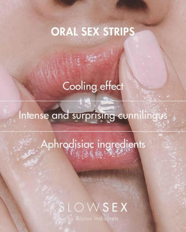 BIJOUX - SLOW SEX ORAL SEX STRIPS