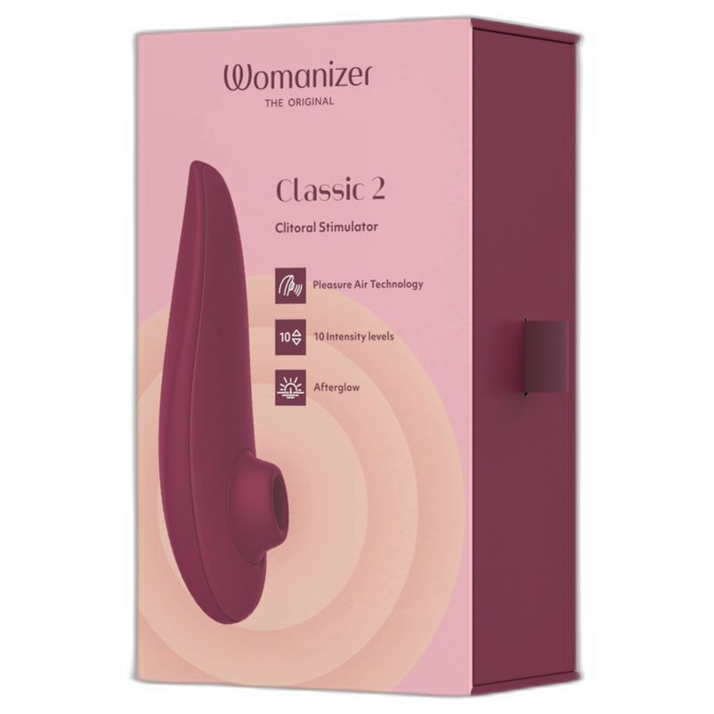 WOMANIZER - STIMULATEUR CLITORIDIEN CLASSIC 2 BORDEAUX