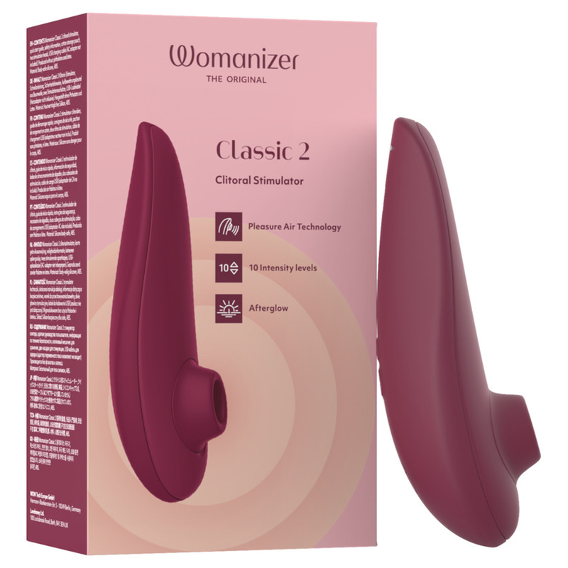 WOMANIZER - STIMULATEUR CLITORIDIEN CLASSIC 2 BORDEAUX