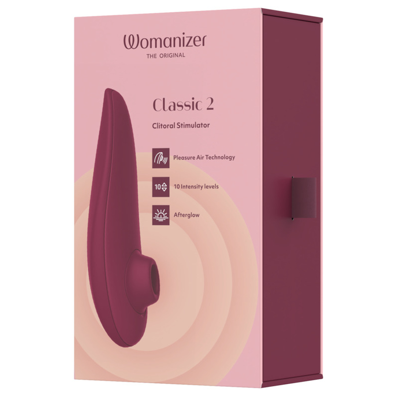 WOMANIZER - STIMULATEUR CLITORIDIEN CLASSIC 2 BORDEAUX