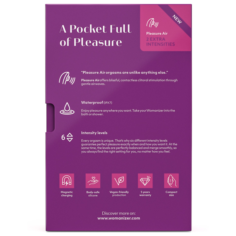 WOMANIZER - STARLET 3 CLITORAL STIMULATOR VIOLET
