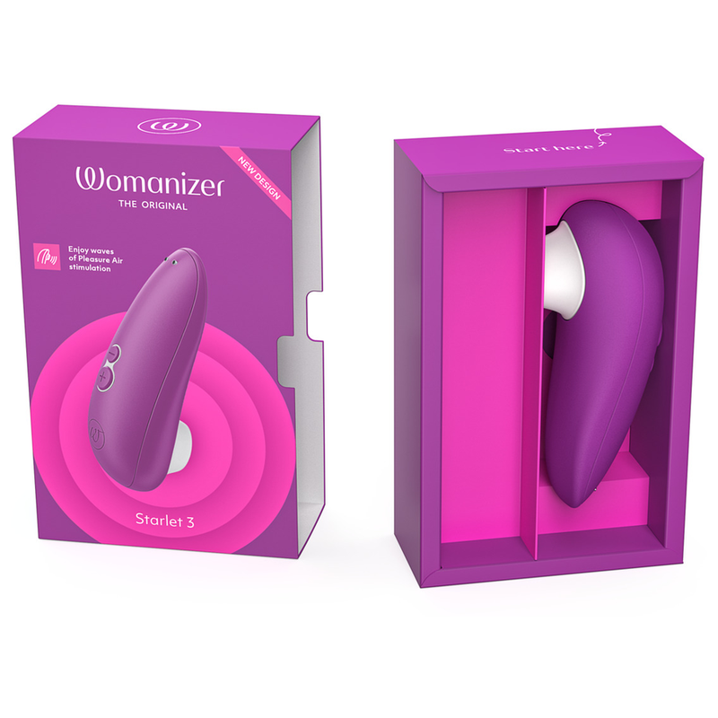WOMANIZER - STARLET 3 CLITORAL STIMULATOR VIOLET