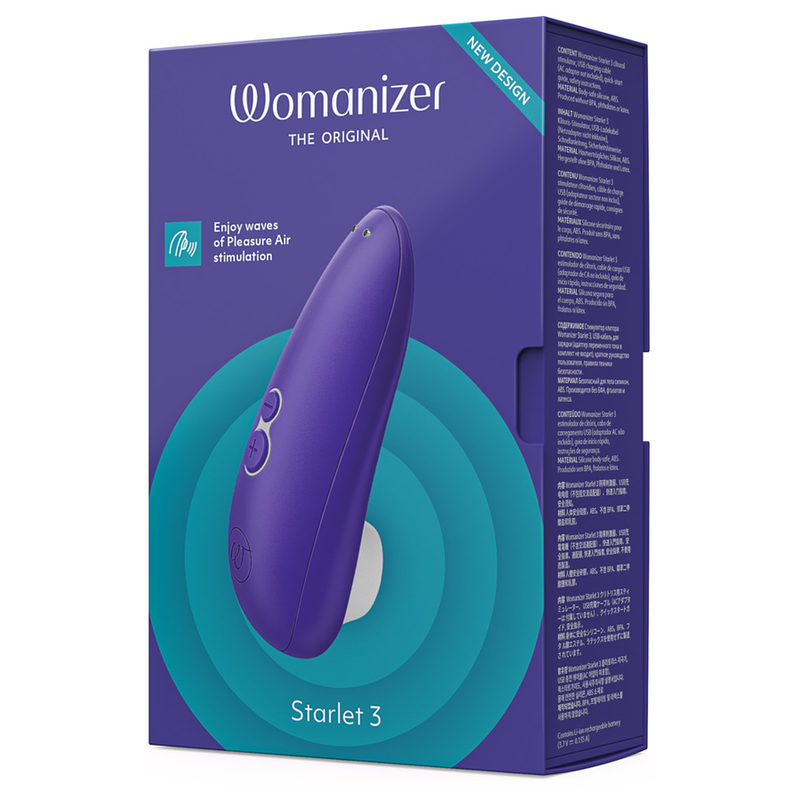 WOMANIZER - STIMULATEUR CLITORIDIEN STARLET 3 INDIGO