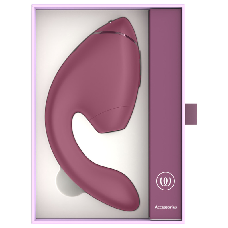 WOMANIZER - DUO NEXT DUAL CLITORAL & G-SPOT STIMULATOR DUSKY PINK