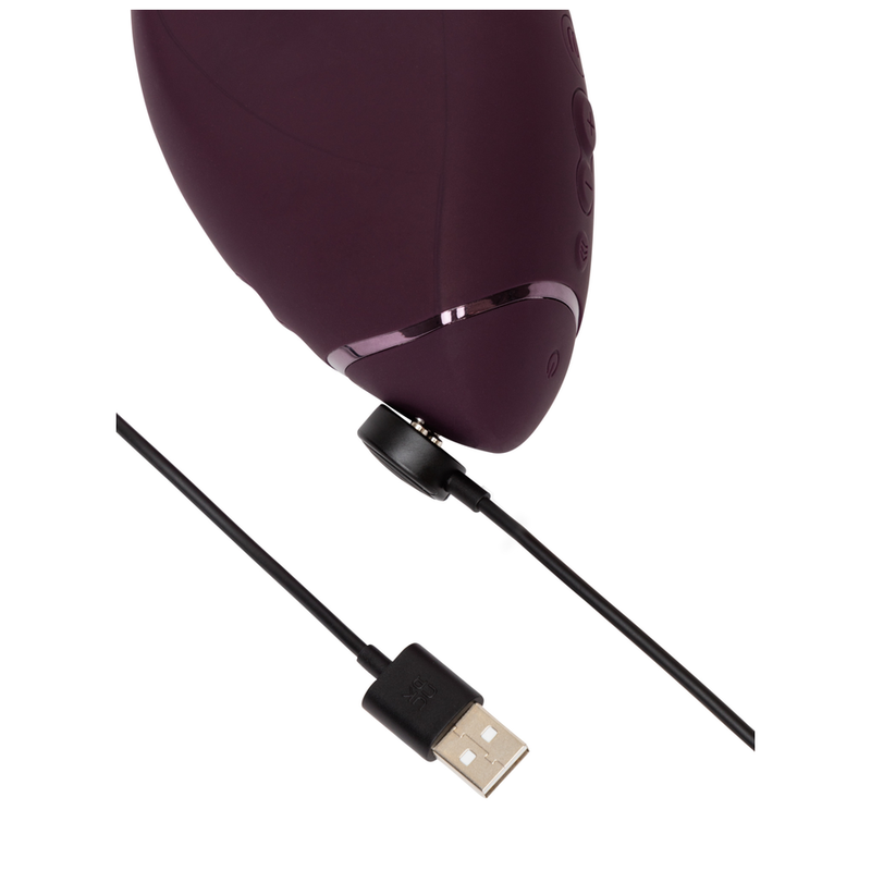 WOMANIZER - DUO NEXT DUAL CLITORAL & G-SPOT STIMULATOR DARK PURPLE