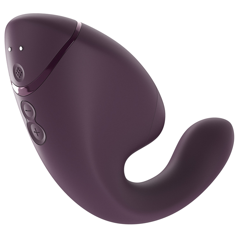 WOMANIZER - DUO NEXT DUAL CLITORAL & G-SPOT STIMULATOR DARK PURPLE