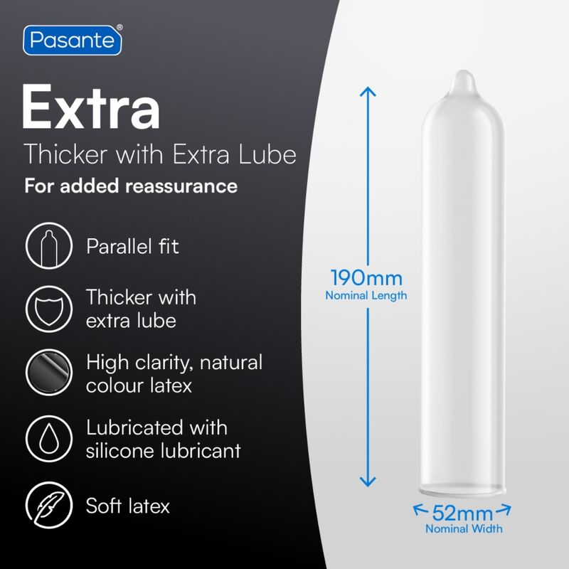 PASANTE - CONDOMS EXTRA 144 UNITS