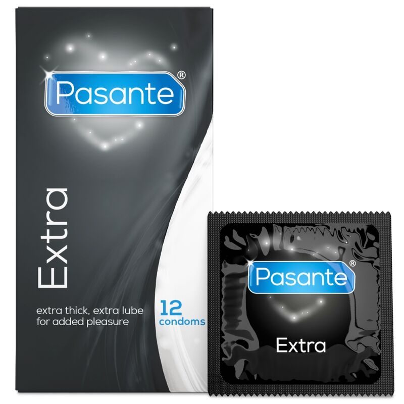 PASANTE - EXTRA CONDOM EXTRA THICK 12 UNITS