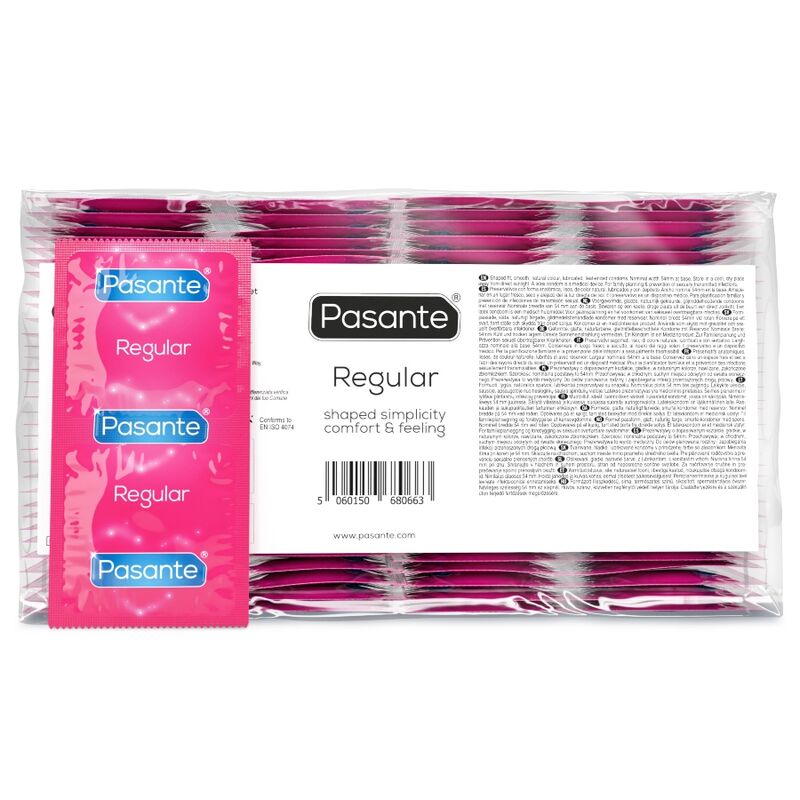 PASANTE - CONDOM REGULAR RANGE 144 UNITS