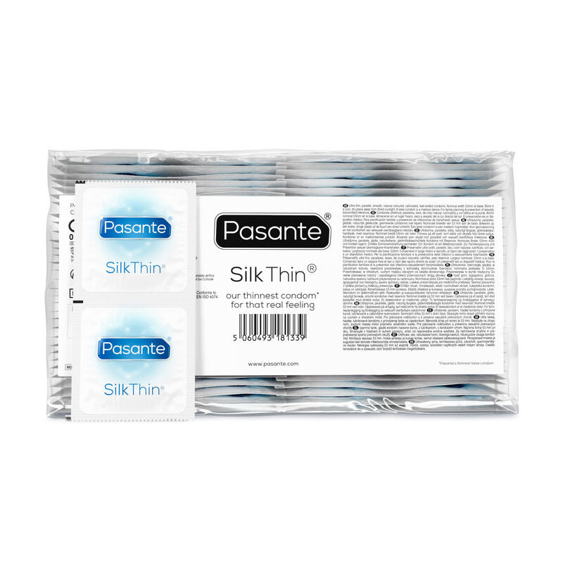 PASANTE - CONDOMS SILK THINEST 144 UNITS